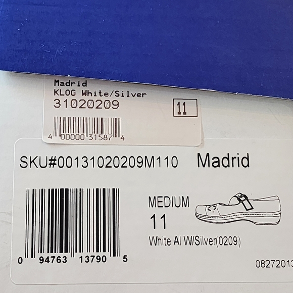 Klogs Women's Madrid Leather Mary Jane Clogs- 11 - Picture 7 of 7